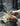 Hands preparing palm leaves and flowers for an offering — AI visual study.